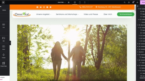 Homepage omnivital pixelpress.at