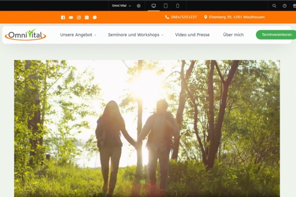 Homepage omnivital pixelpress.at